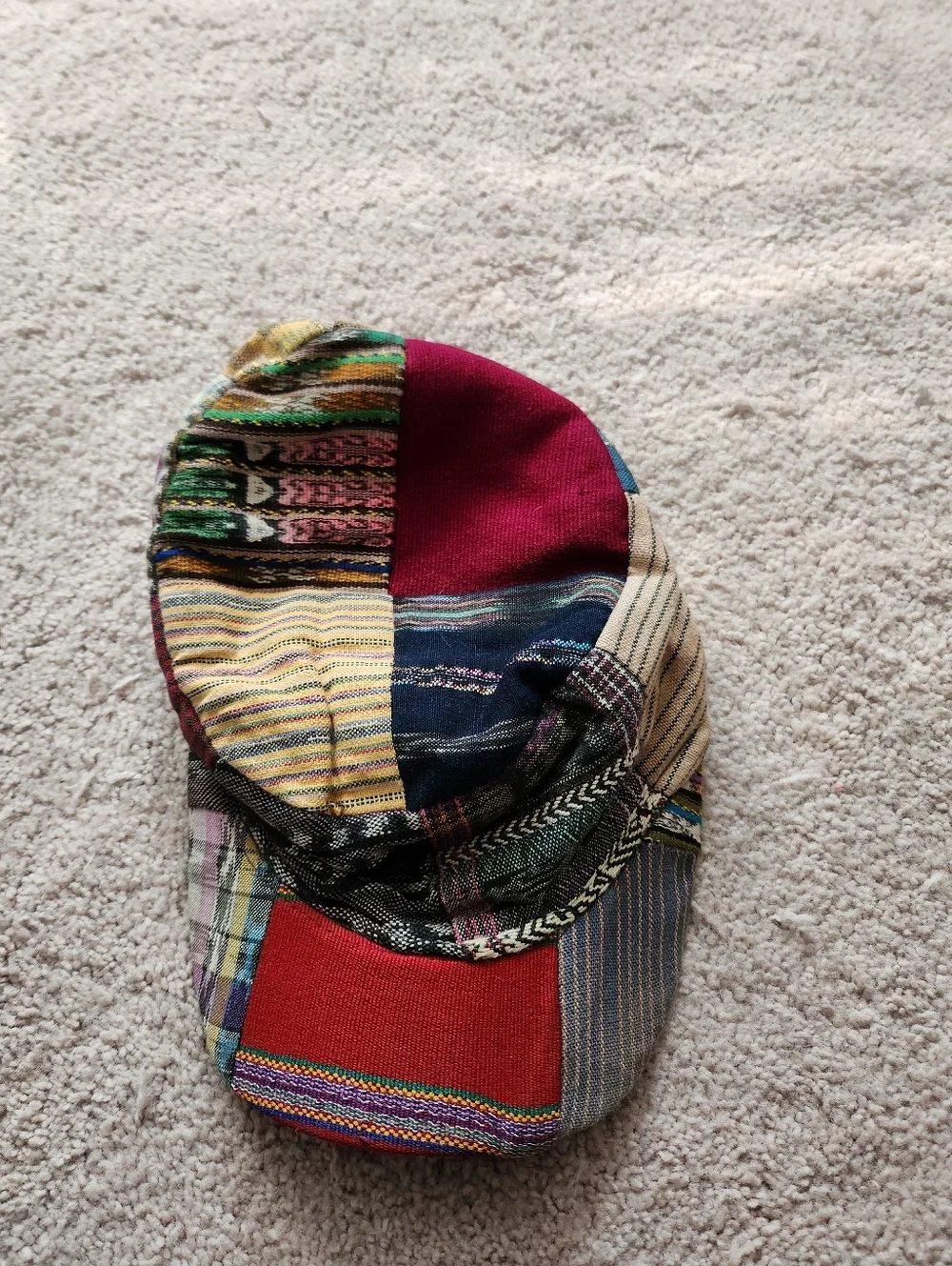 Patchwork Multicolor Cap - Picture 3 of 4